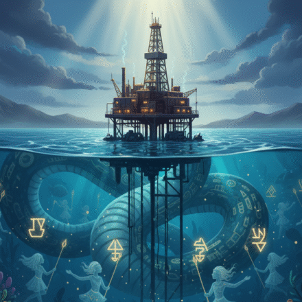 A foz dos Caruanas: 0 sangue preto ameaça o mar sagrado