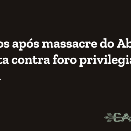Seis anos após massacre do Abacaxis, MPF luta contra foro privilegiado em Brasília