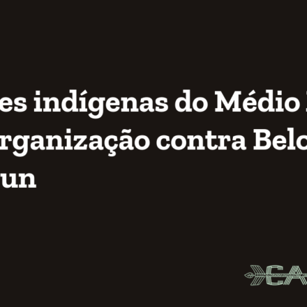 Mulheres indígenas do Médio Xingu criam organização contra Belo Monte e Belo Sun