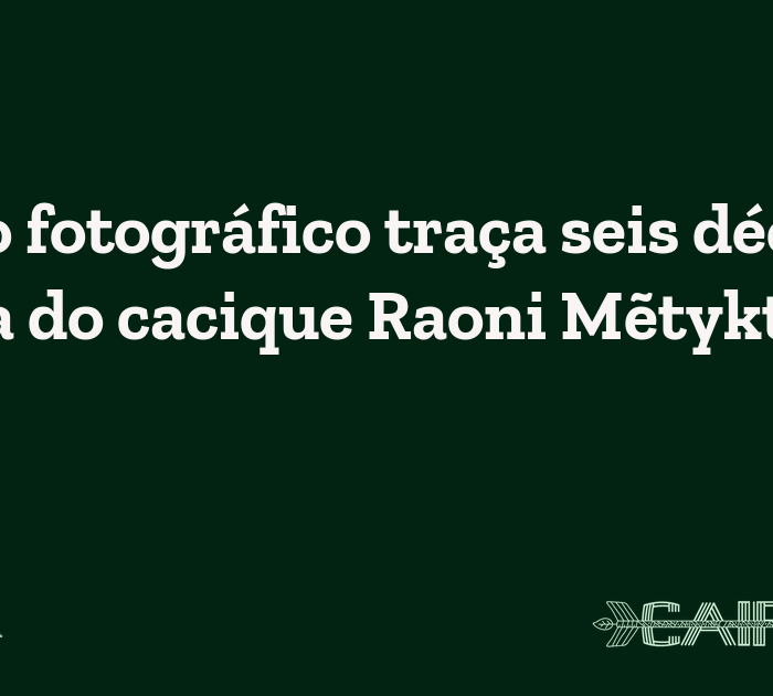 Ensaio fotográfico traça seis décadas de luta do cacique Raoni Mẽtyktire
