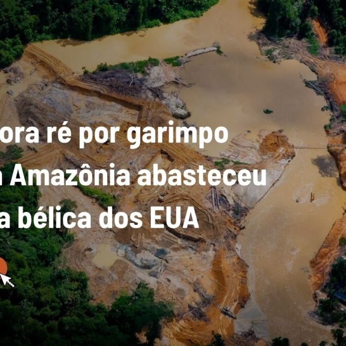 Mineradora ré por garimpo ilegal em terra Yanomami exportou estanho para indústria bélica dos EUA