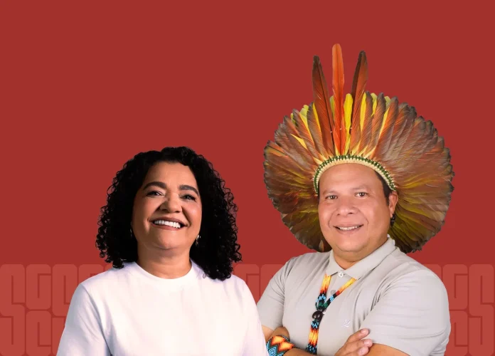 Karipuna e Vânia do MST debatem representação da Floresta no Congresso