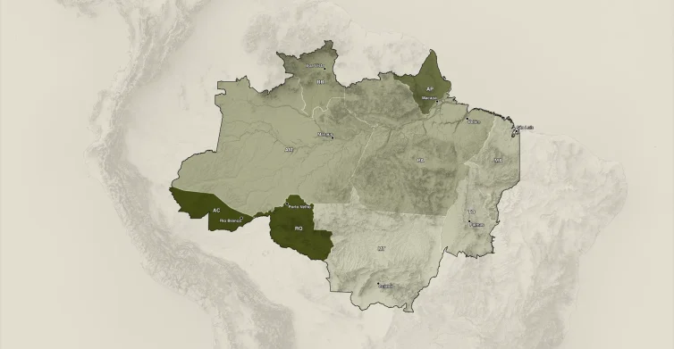 Governadores da Amazônia Legal gastaram só 1,3% do orçamento com agenda climática