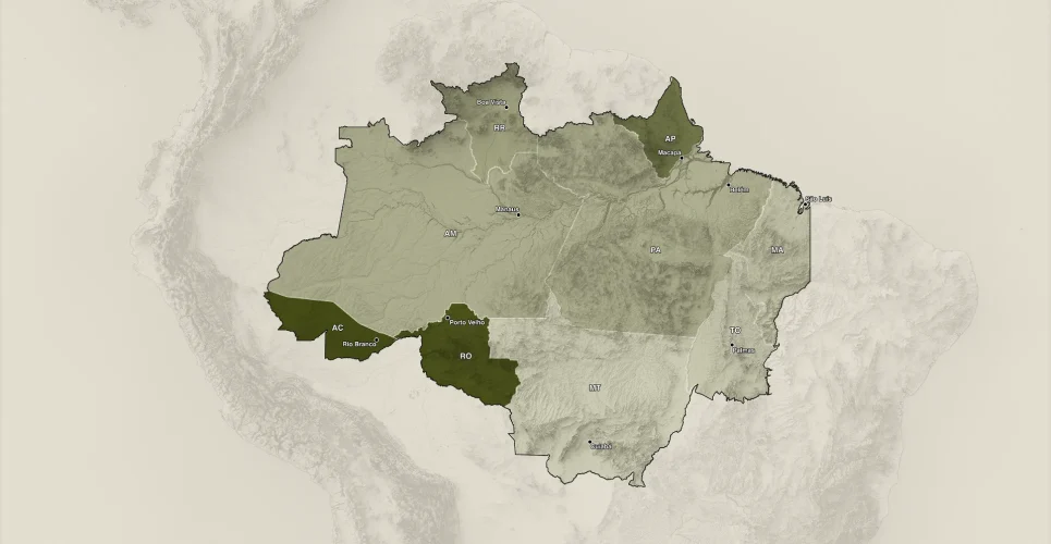 Governadores da Amazônia Legal gastaram só 1,3% do orçamento com agenda climática