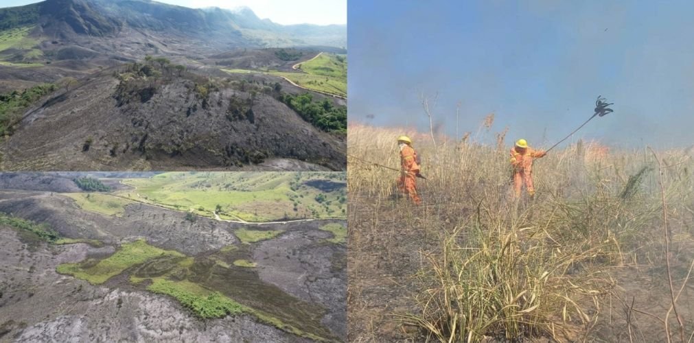Incêndio destrói 65% do território Maxakali em Minas Gerais