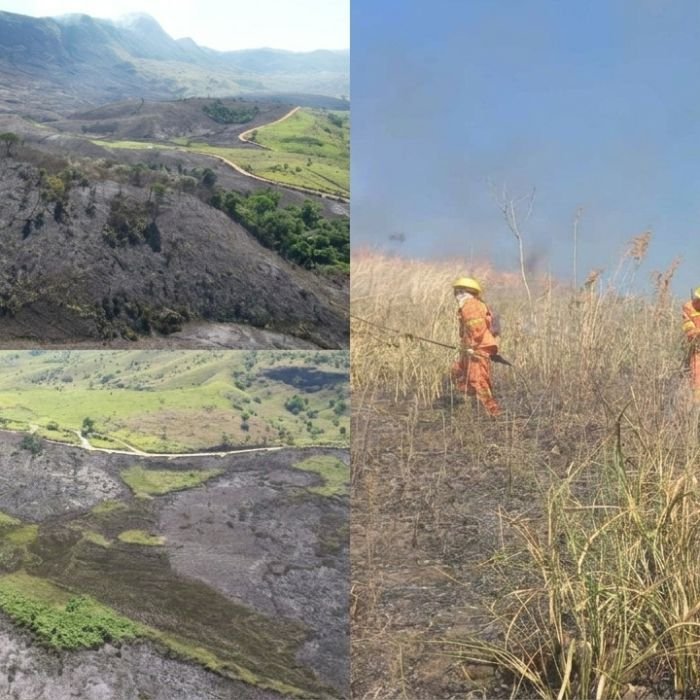 Incêndio destrói 65% do território Maxakali em Minas Gerais